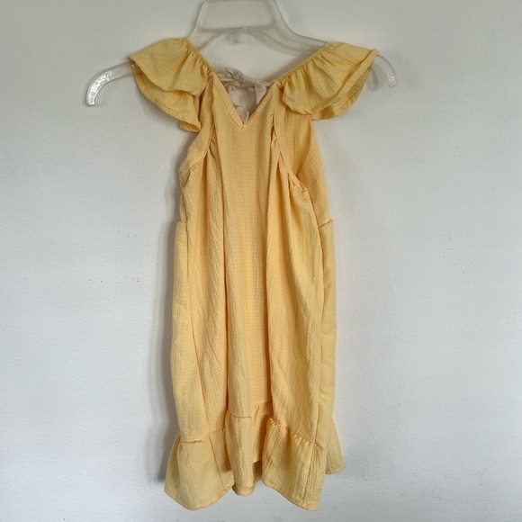 Tahari Girl 4T Yellow Sundress NWT - Picture 6 of 7
